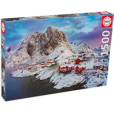 Educa Пъзел Educa от 1500 части - Лотофенски острови, Норвегия (EDU17976)