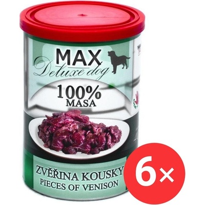 Sokol Falco Max Deluxe Dog Adult kúsky zverina 6 x 400 g