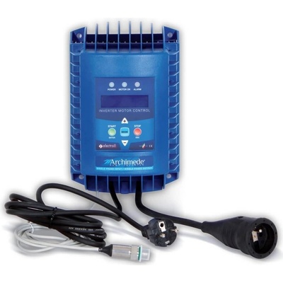 ELECTROIL Archimede Frekvenční měnič IMMP1.1W - BC vstup 1x230V a výstup 1x230V výstupní proud 9A 1,1kW s LCD v českém jazyce