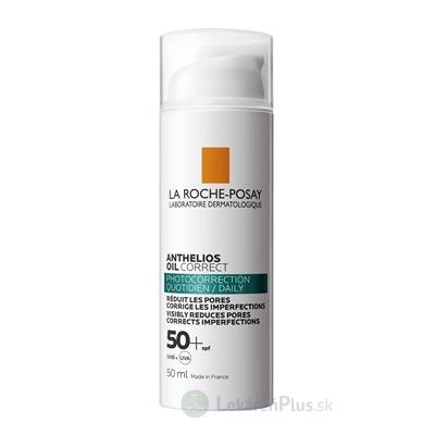 LA ROCHE-POSAY ANTHELIOS OIL CORRECT SPF50+ fotokorekčný denný gél-krém s ochranným faktorom 1x50 ml