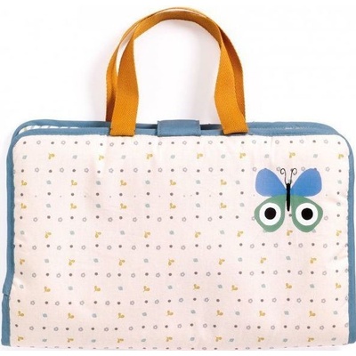 Djeco Prebaľovacia taška pre bábiky Changing bag Blue Fly