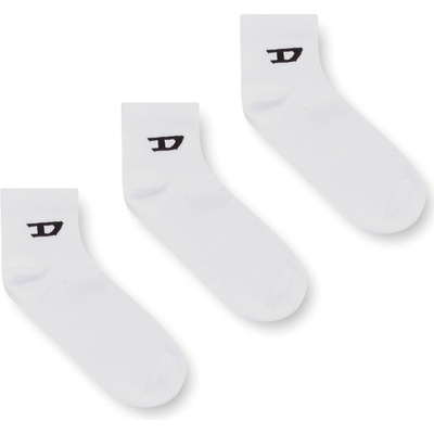 Diesel SKM-D-ANKLE 3 PACK WHITE3