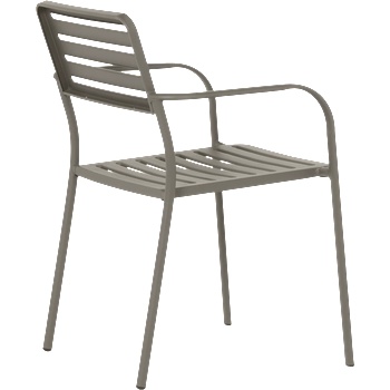 Carmen Метален градински стол wase - капучино (3535126)