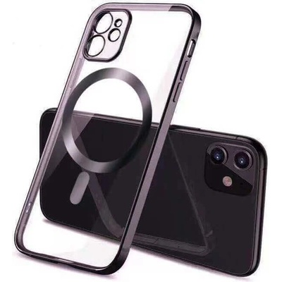 Púzdro SES MagSafe silikonové Apple iPhone 13 Pro Max - čierne