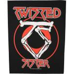 RAZAMATAZ голяма нашивка twisted sister - circular logo - razamataz - bp1327