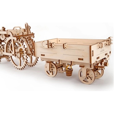 Ugears 3D mechanické puzzle Vlečka 68 ks