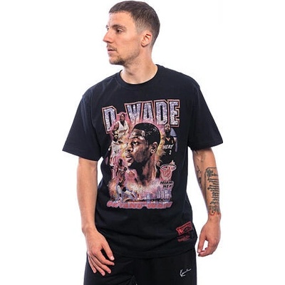Mitchell & Ness NBA Vintage Hype Tee Miami Heat Black