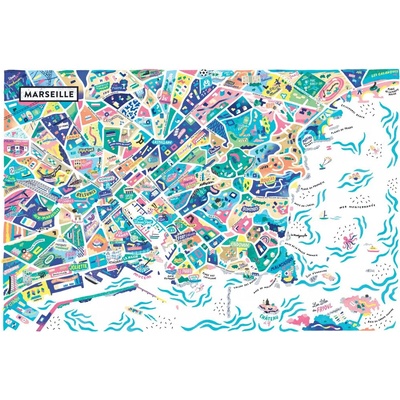 Grafika Marseille 1000 dielov