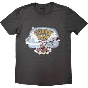 Green Day Dookie Vintage Тениска с къс ръкав Grey 2XL (GDTS01XXL)