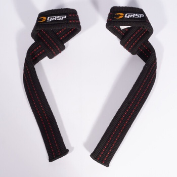 GASP LIFTING STRAPS BLACK/RED
