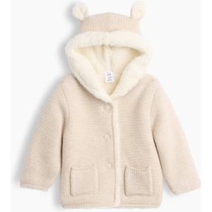 GAP Baby sherpa кардиган GAP GAP | Bezhov | Момчешки | 6-12 месеца