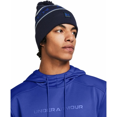 Under Armour pánský kulich Halftime Pom beanie midnight navy Tmavě modrá