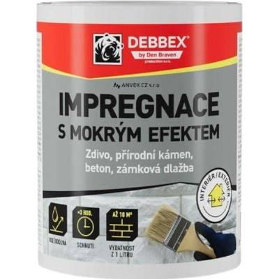 DEN BRAVEN Impregnace s mokrým efektem 1 l
