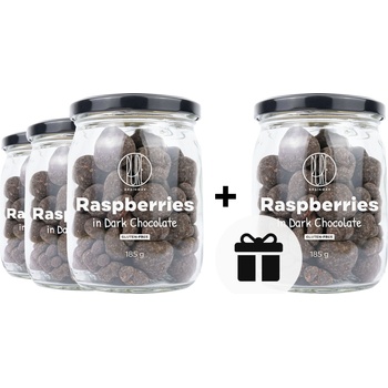 BrainMax Pure 3+1 БЕЗПЛАТНО: BrainMax Pure® Лиофилизирани малини в черен шоколад, 185 гр