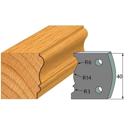 IGM Professional IGM Profil 106 - pár obmedzovačov 40x4mm SP F027-106