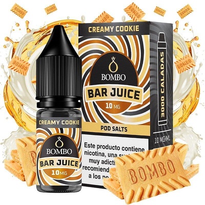 Bombo Bar Juice Creamy Cookie Nic Salts 10ml