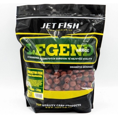 Jet Fish Legend Range boilies BIOENZYM FISH LOSOS / ASA 3 kg 20 mm – Hledejceny.cz