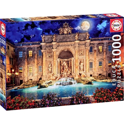 Educa Пъзел Educa от 1000 части - Фонтанът ди Треви, Рим (EDU19923)