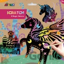 Škrabací obrázky Jednorožci Avenir