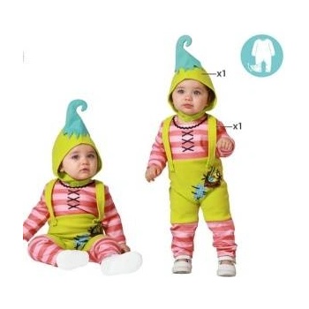 BigBuy Carnival Маскировъчен костюм за бебета Дяволче Бебе (2 Части) Размер 6-12 месеца