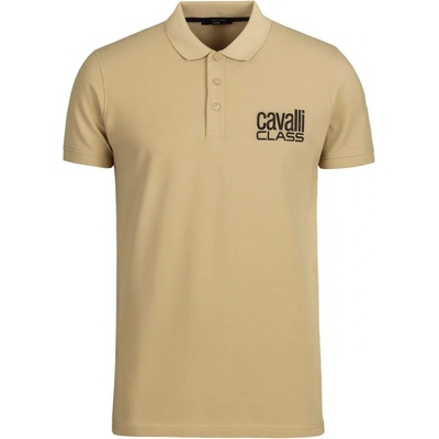 Cavalli Class Carlo Beige polo tričko Béžová