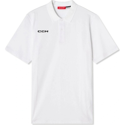 CCM Team Polo White