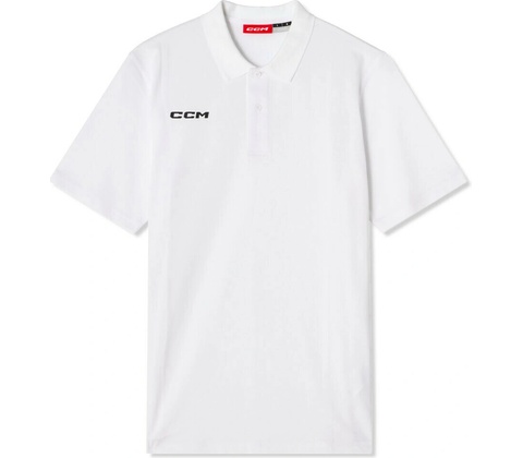 CCM Team Polo White