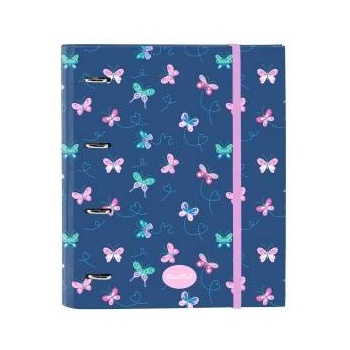 BlackFit8 Папка с пръстени BlackFit8 Mariposas Многоцветен 27 x 32 x 3.5 cm