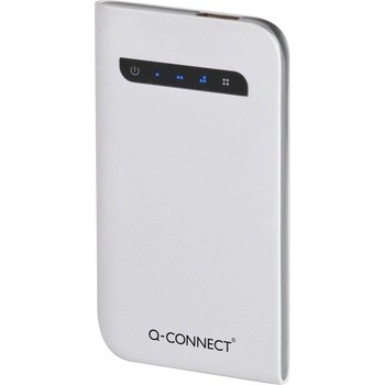 Q-Connect 3000mAh сребърна преносима power bank (5705831172562)