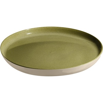 Image 1 of Emile Henry Керамична чиния Ø 21 - цвят зелен / екрю (eh 8921-v0)