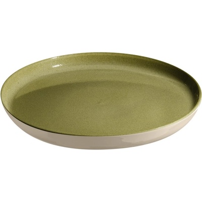 Emile Henry Керамична чиния Ø 21 - цвят зелен / екрю (eh 8921-v0)