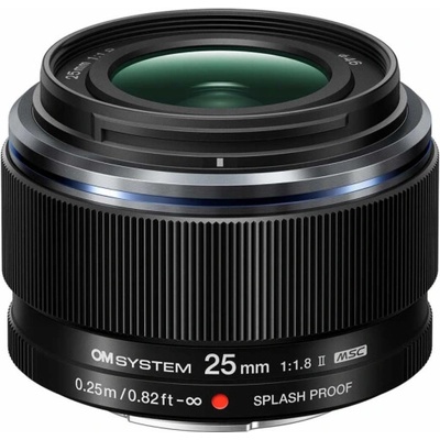 OM SYSTEM objektiv 25 mm II F1.8 black