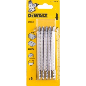 DEWALT HCS нож за трион, за дърво, 116 мм (5 бр. ) DT2052 (DT2052)
