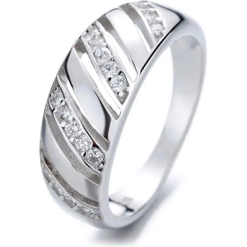 Silenti Jewelry Сребърен пръстен "Гъвкавост" - 7 - 54.5мм (17.2мм диам. )