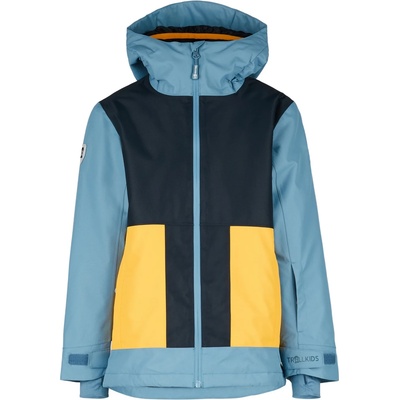 TROLLKIDS Детско зимно яке Trollkids Kid's Rauland Jacket Winter jacket - Black / Steel Blue / Mango - размер 98 (EU) (703-4006-0112)