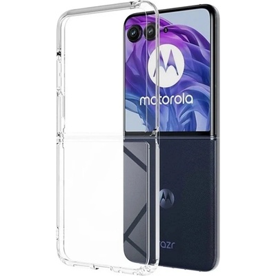 Gigapack Motorola Razr 50 Ultra 5G GIGAPACK Силиконов протектор за телефон, удароустойчив, прозрачен заден капак, полупрозрачен GP-163620 (GP-163620)