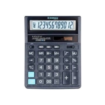 Donau Tech Office calculator 12 digits. DONAU black