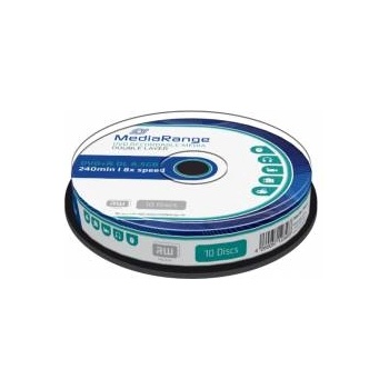 MediaRange DVD+R D. L. 8.5GB - 10 броя в шпиндел