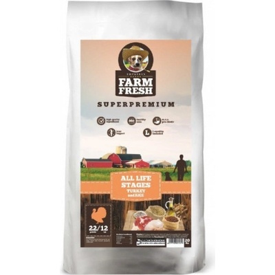Farm Fresh All Life Stages Turkey and Rice 20 kg