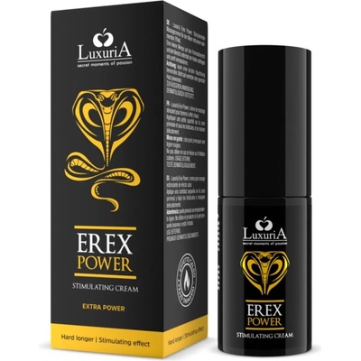 LUXURIA Erex power hard longer penis cream 30 ml