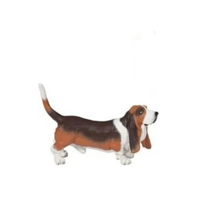 Papo - Фигурка за колекциониране и игра - Basset hound (54012)