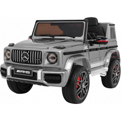 Mamido Elektrické autíčko Mercedes G63 AMG Maxi lakované strieborné