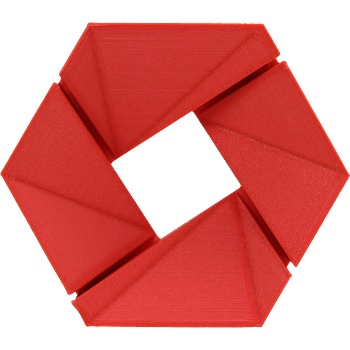 3DJAKE easyPETG Matte Red - 1, 75 mm / 1000 g (9010707008361)