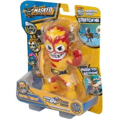 Eolo Toys Разтеглива играчка Eolo Toys - Super Masked, Captain Nugget, със звуци (SM001CN)