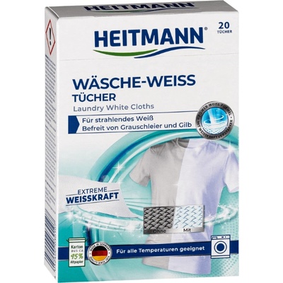 Heitmann Кърпички heitmann за бяло пране, 15 бр (15571)