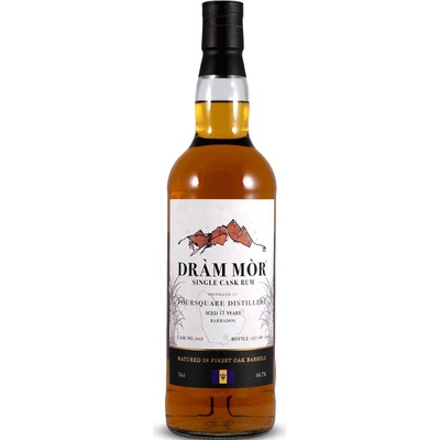 Dram Mor Foursquare 13y 60,7% 0,7 l (holá láhev)