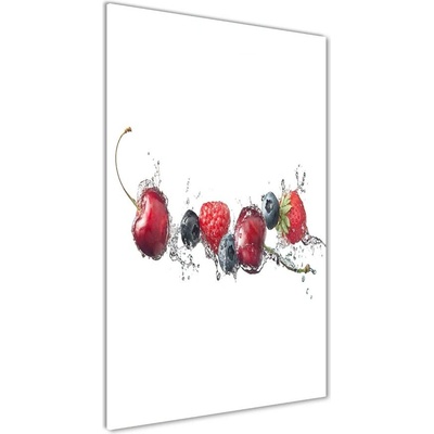 Vertikálny foto obraz sklenený Lesné ovocie 50x100 cm