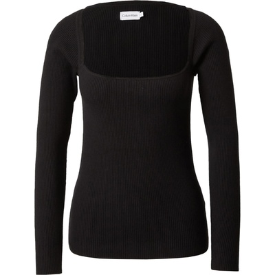 Calvin Klein Тениска черно, размер S