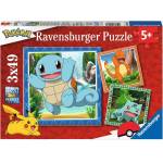 Ravensburger - Puzzle 3x49 Pokemony - 40 - 99 piese