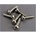 Traxxas кръстата винт 3x10mm полукръгла глава цинк. (6)